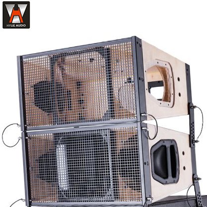 2024 Hot selling high quality vintage Q1 double 10 inch empty box speaker line array audio sound equipment