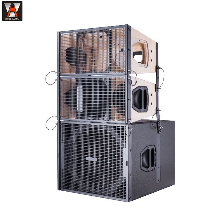 2024 Hot selling high quality vintage Q1 double 10 inch empty box speaker line array audio sound equipment