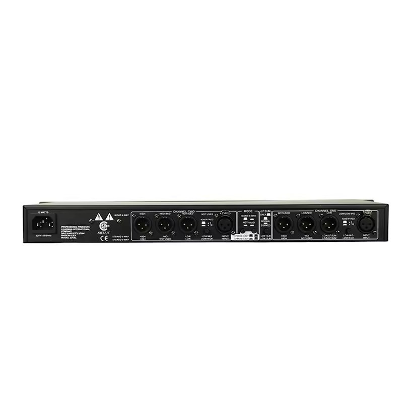 234XL Pro Sound Peripheral Equipments Stereo 2/3 Way, Mono 4-Way 234XL Crossover audio Equalizer with XLR Connectors