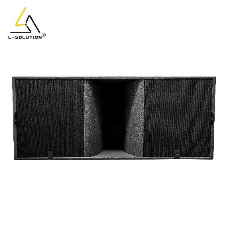 L-solution KS28 Dual 18 inch subwoofer outdoor speakers dj music stage equipment sound system professional audio sound equipment