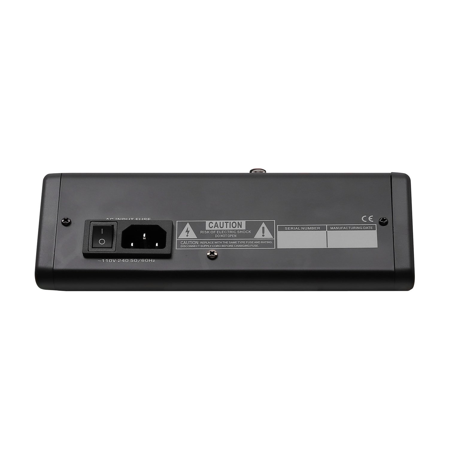 Pro DJ Controller 4 Channel 7 Bands Graphic EQ 99DSP Effect Audio Mixer Interface For PC Recording