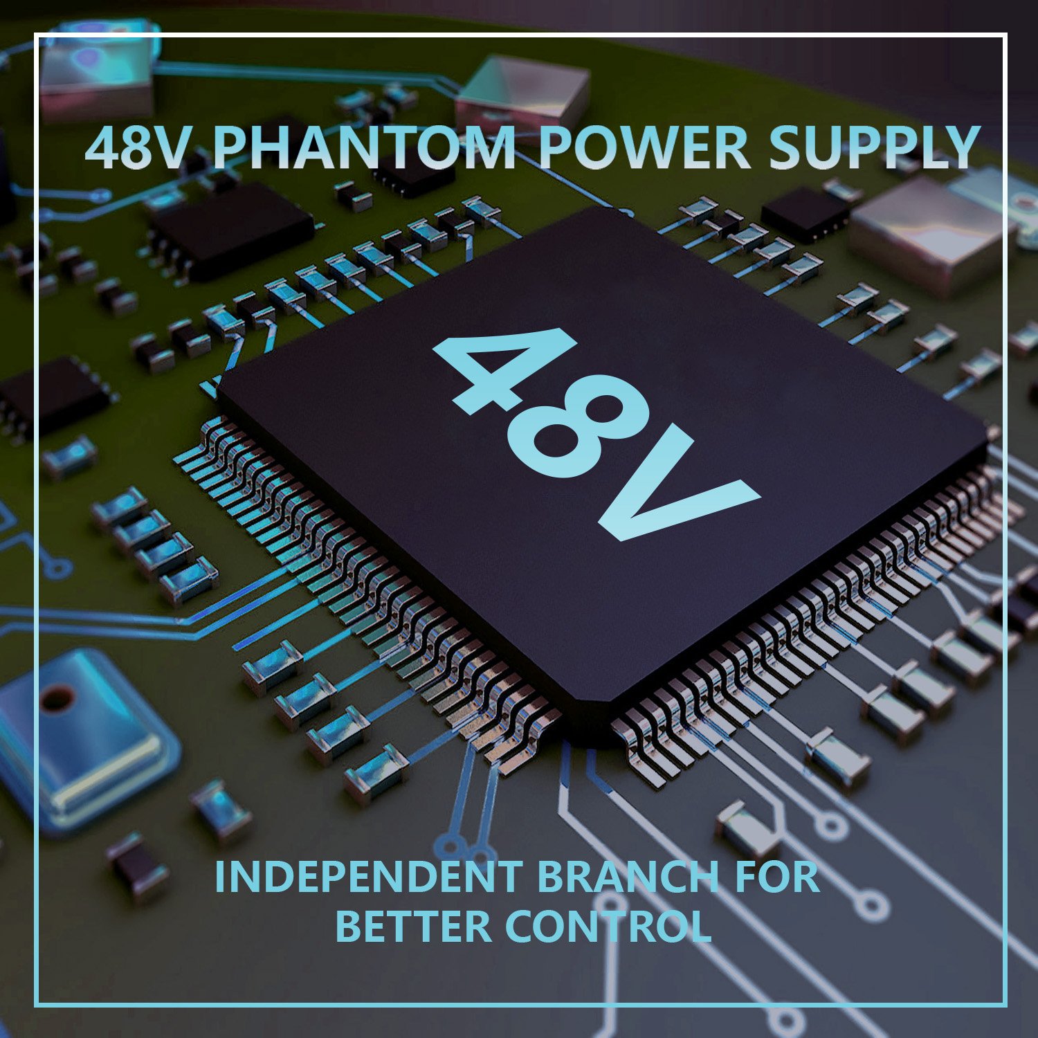 Pro DJ Controller 4 Channel 7 Bands Graphic EQ 99DSP Effect Audio Mixer Interface For PC Recording