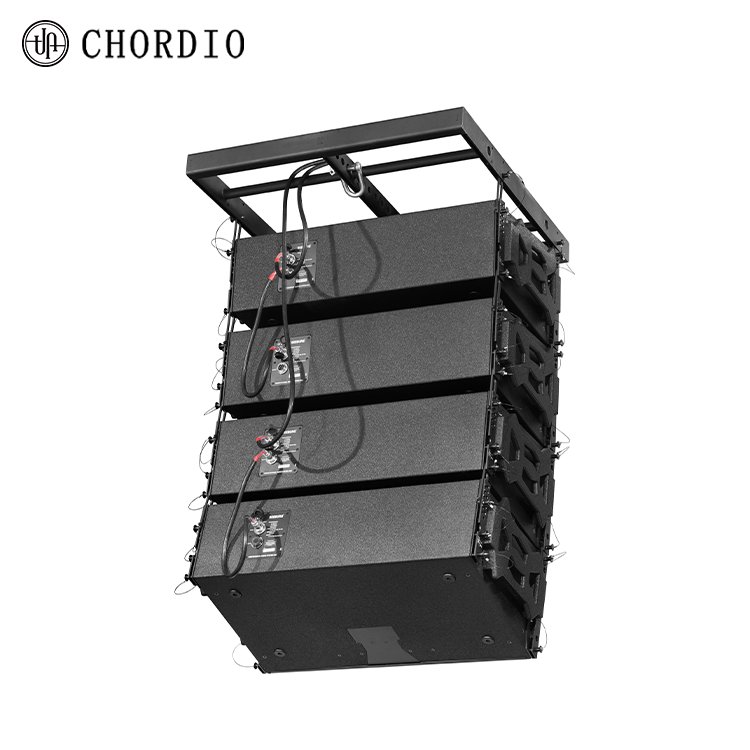 Medium-sized Performances Audio Dual 12 Line Array PA System Set Professional Audio System Passive Line Array