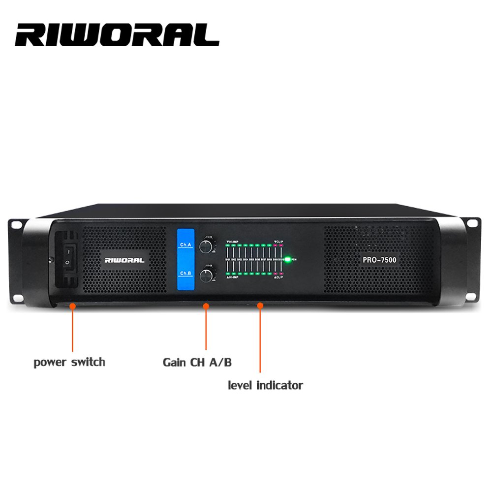 PRO4500 stage performance audio equipment 1000W*2 high-quality power amplifier audio system