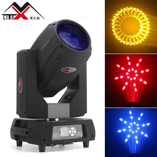 Professional Audio Video 350W 17r Beam Moving Head Light Led Stage Lights Beam Stage Lighting Equipment For Dj Disco