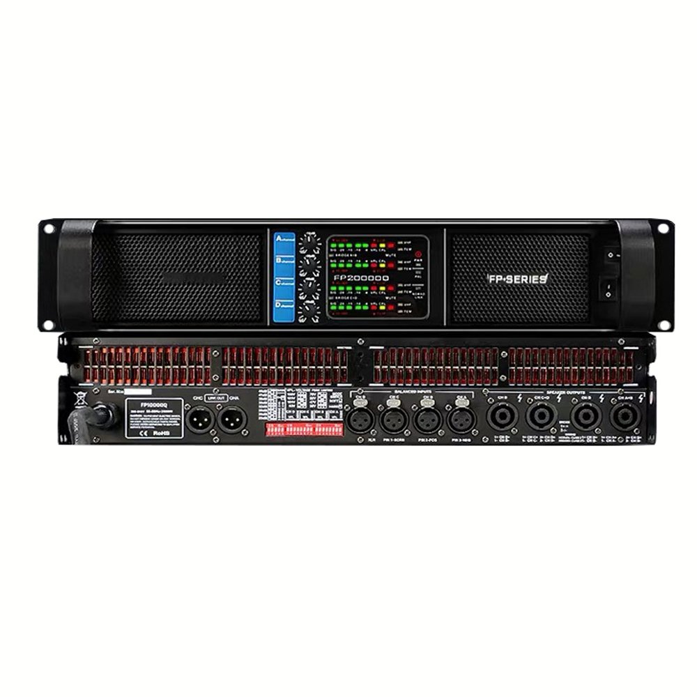 FP20000q Class Td Pro Audio Power Amplifier Professional 20000wl Sound Equipment/Amplifiers/Speaker 4 Channel Audio Amplifier
