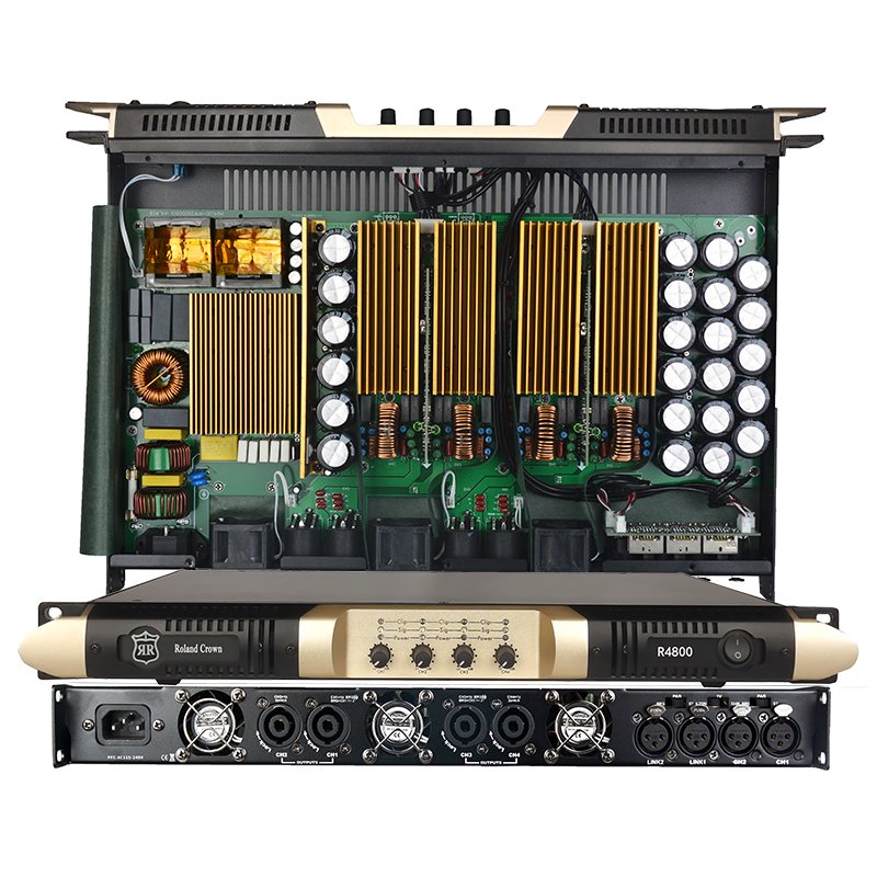 Hot Selling martin 3200 Watt 4 Channel Digital 1U Class D Power Amplifier Professional for Full Range Speakers