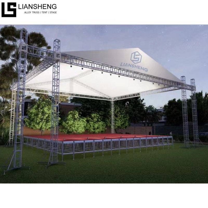 Factory Truss Price Aluminum Outdoor Concert Light Truss Stand Audio System Event Stages For Sale