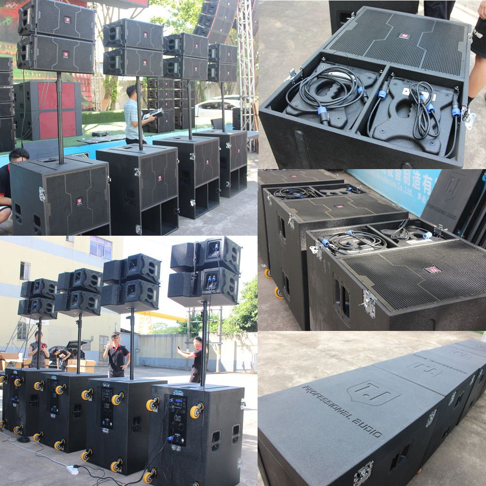 Professional 10-Inch Subwoofer PA Speakers Mini Column Line Array Sound System Passive Outdoor Audio Sound Equipment