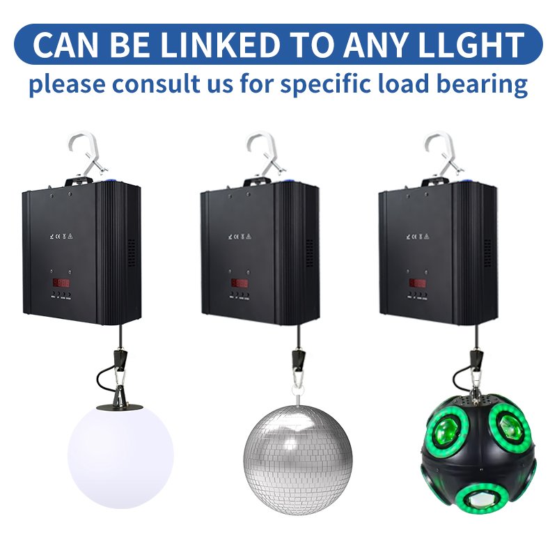 DMX Control LED Kinet Ball Stage Lights Kinetic Ball Lift Light For Wedding Stage Event Entertainment