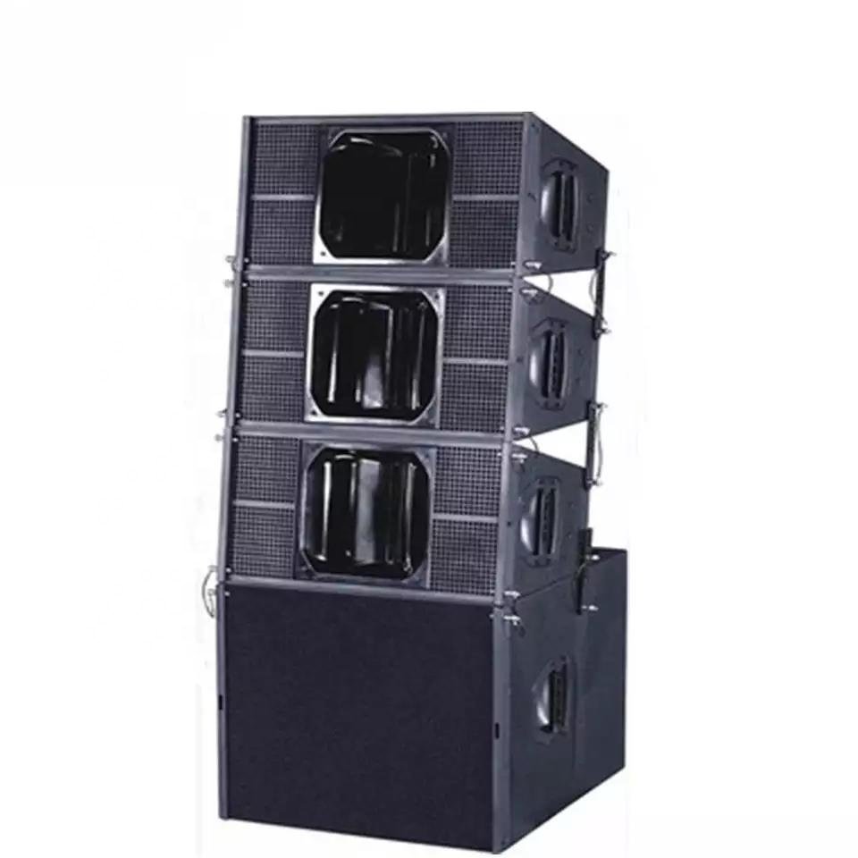 2024-NEW DJ Equipment Double 10 Inch Passive Line Array Professional Audio Speakers Sound System for Outdoor Music Performance