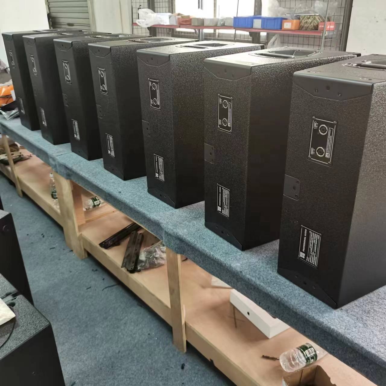 2024-NEW DJ Equipment Double 10 Inch Passive Line Array Professional Audio Speakers Sound System for Outdoor Music Performance