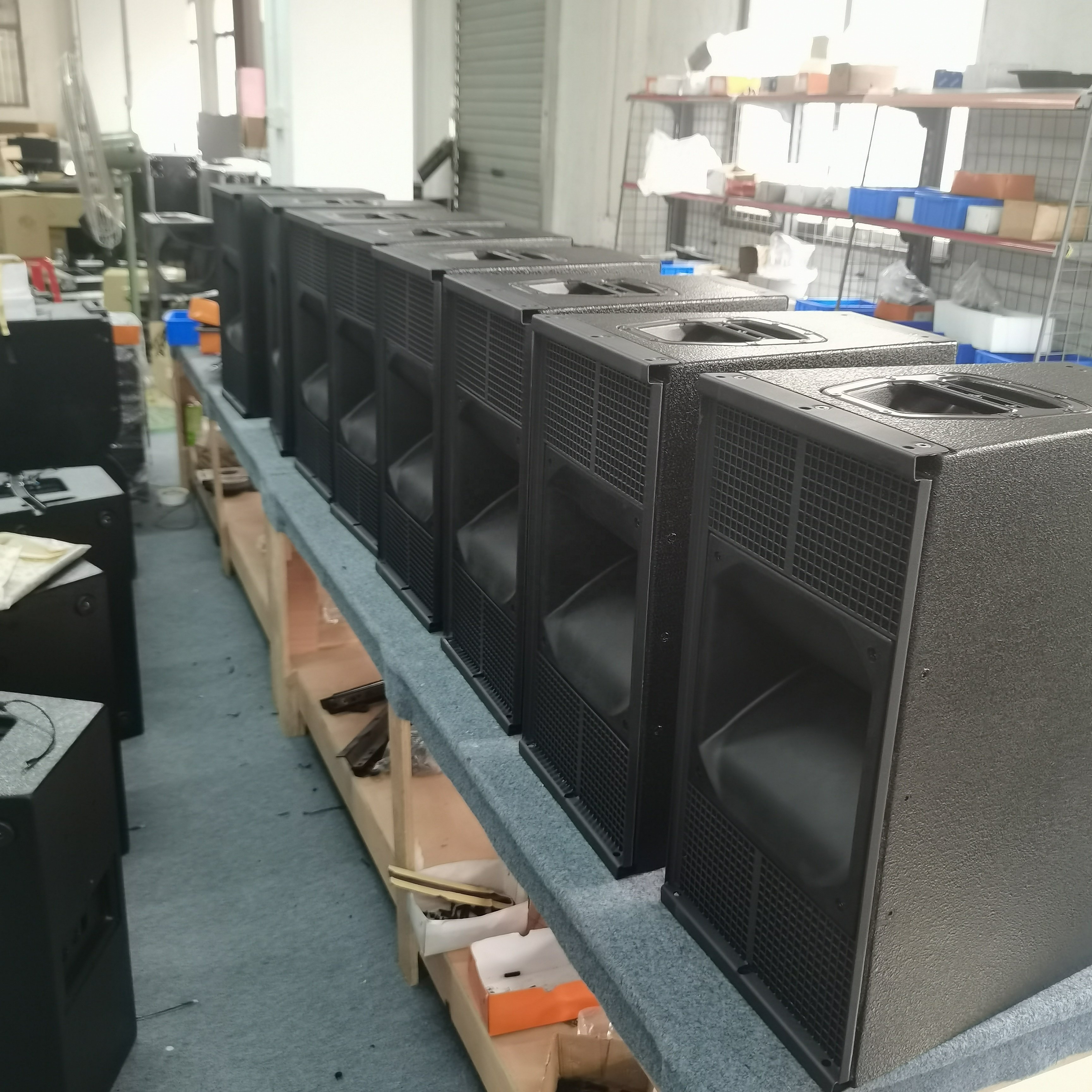 2024-NEW DJ Equipment Double 10 Inch Passive Line Array Professional Audio Speakers Sound System for Outdoor Music Performance