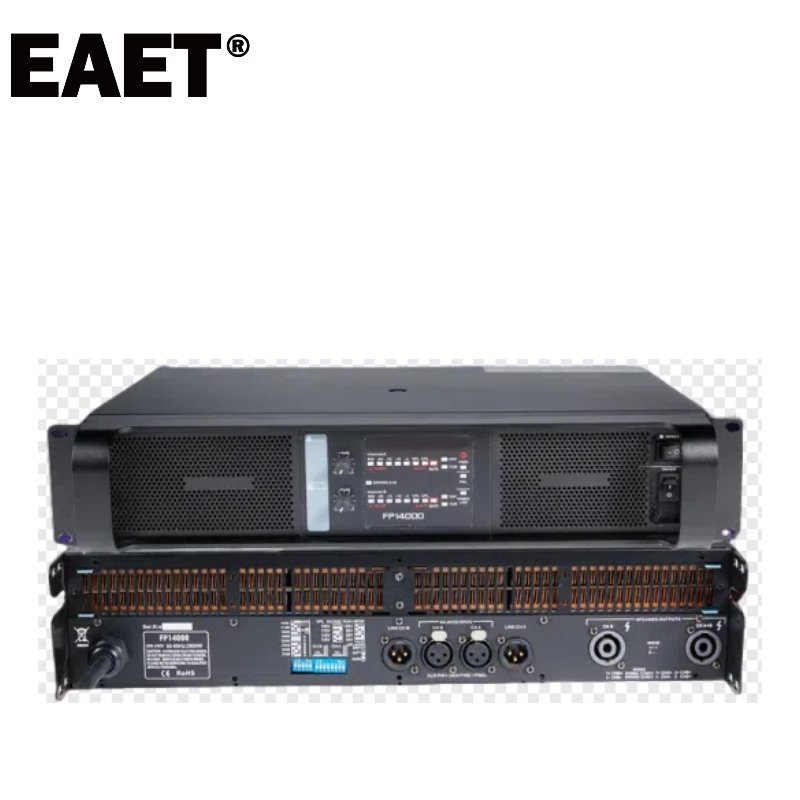 FP14000 14000W Stereo Professional Audio Power Bass Amplifierr For Line Array Speaker