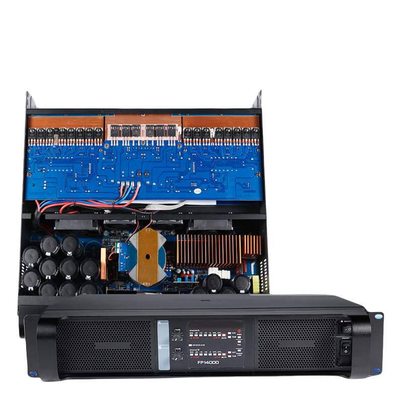 FP14000 14000W Stereo Professional Audio Power Bass Amplifierr For Line Array Speaker