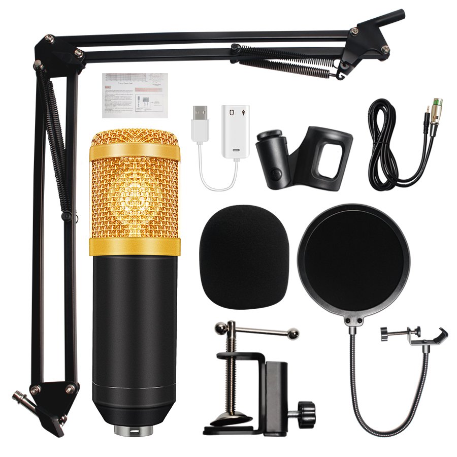 Professional mic Condenser bm 800 micro BM800 Microphone Recording for Computer Karaoke KTV