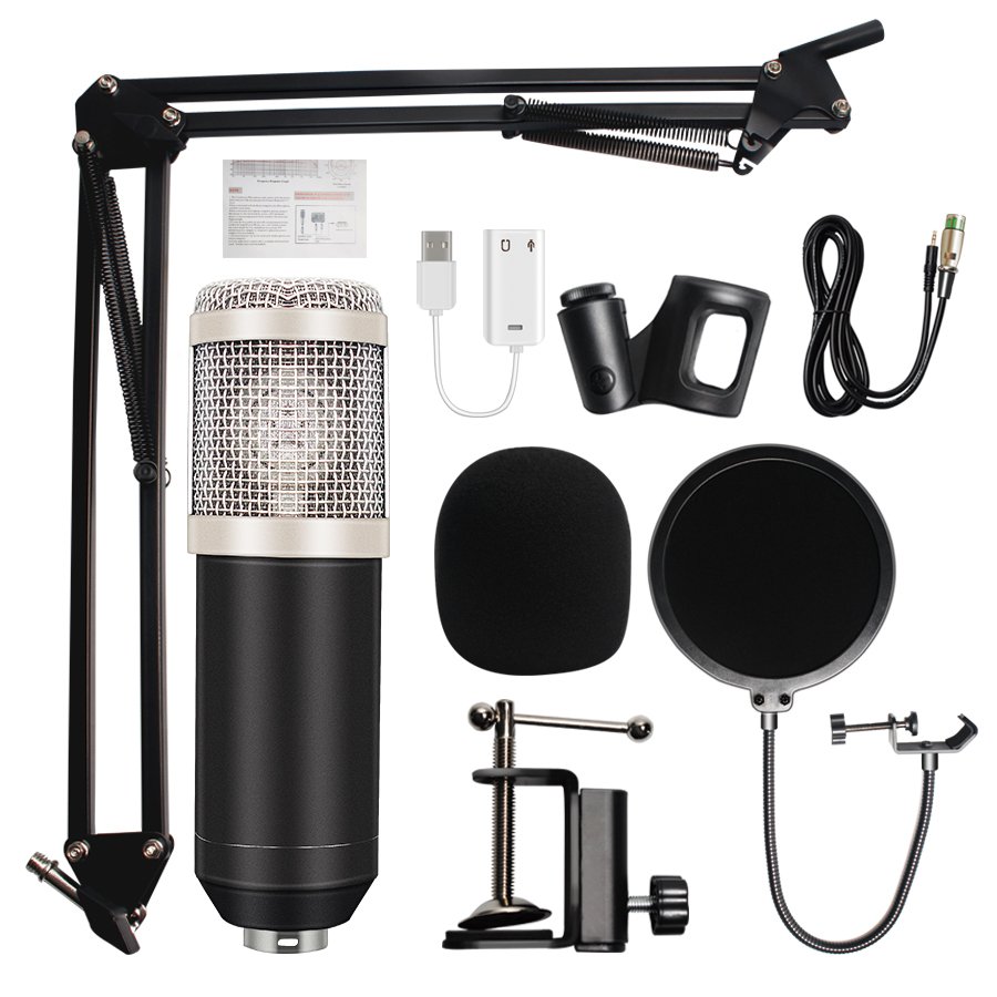 Professional mic Condenser bm 800 micro BM800 Microphone Recording for Computer Karaoke KTV