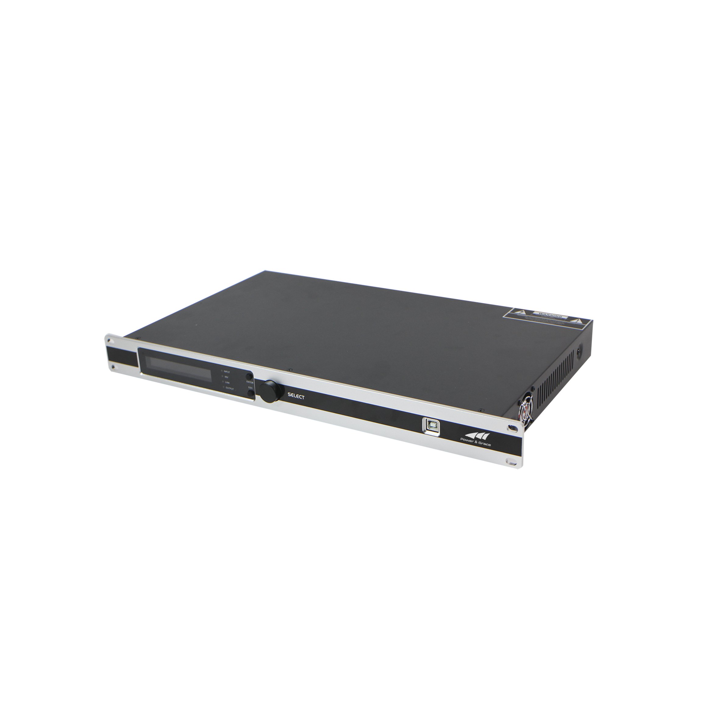 8 Channel Dante Network Audio Matrixs Digital DSP Processor With Camera Control Interface 8-in 8-out Dante Audio Processor