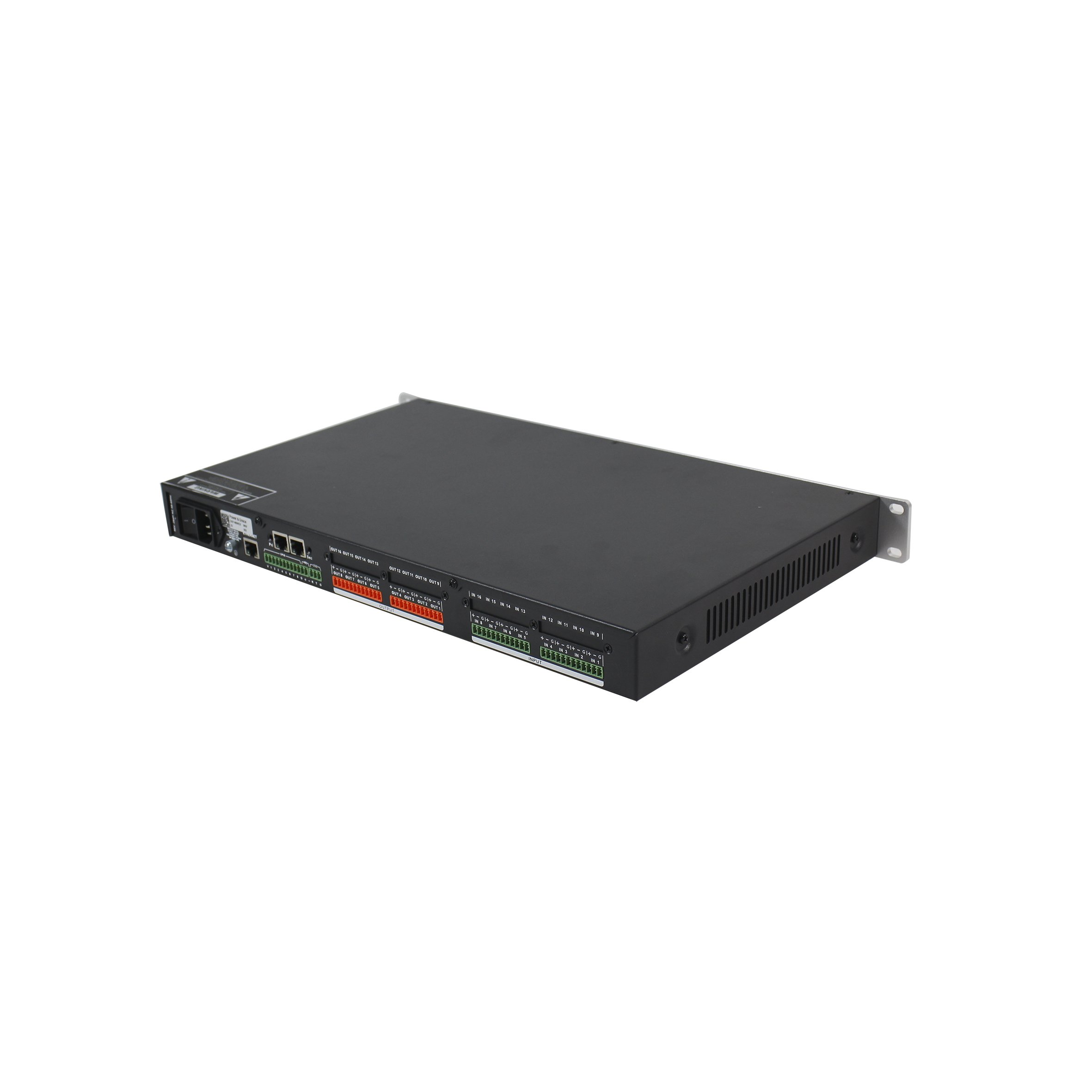 8 Channel Dante Network Audio Matrixs Digital DSP Processor With Camera Control Interface 8-in 8-out Dante Audio Processor