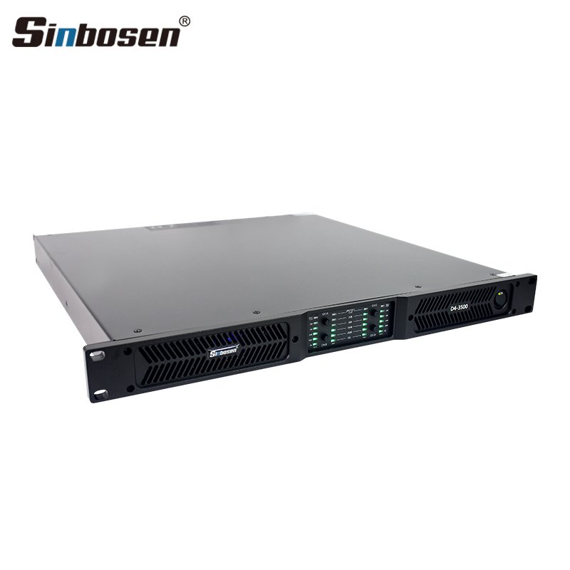 D4-3500 amplifier audio 4 channel 3500 watts professional surround sound power amplifier