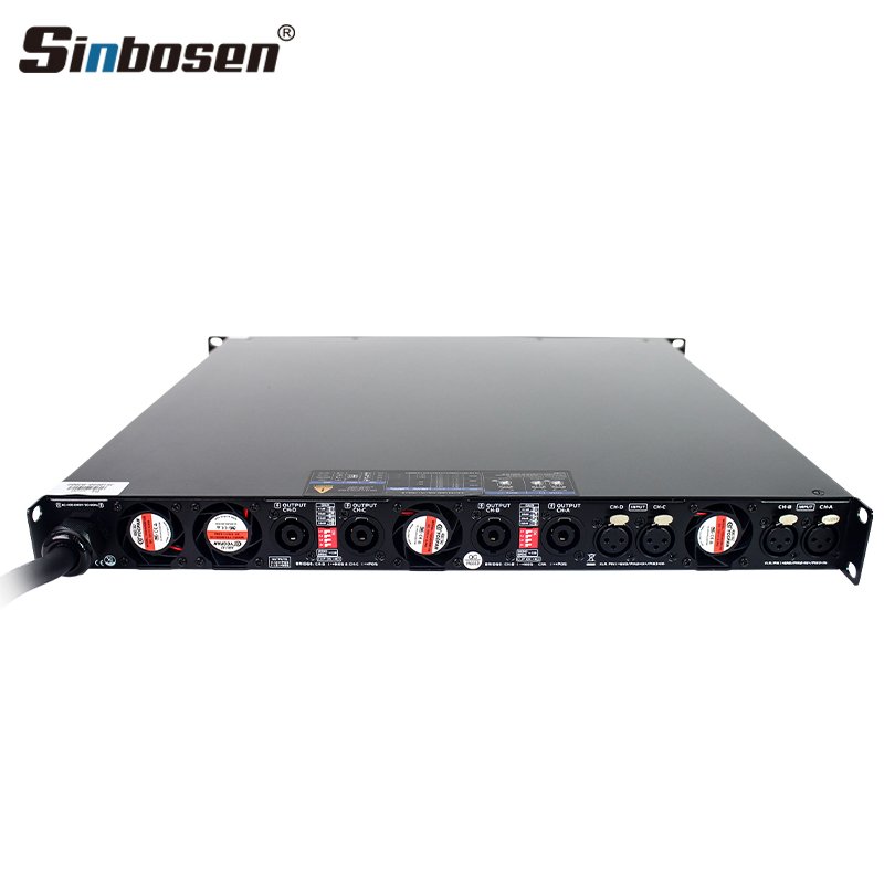 D4-3500 amplifier audio 4 channel 3500 watts professional surround sound power amplifier