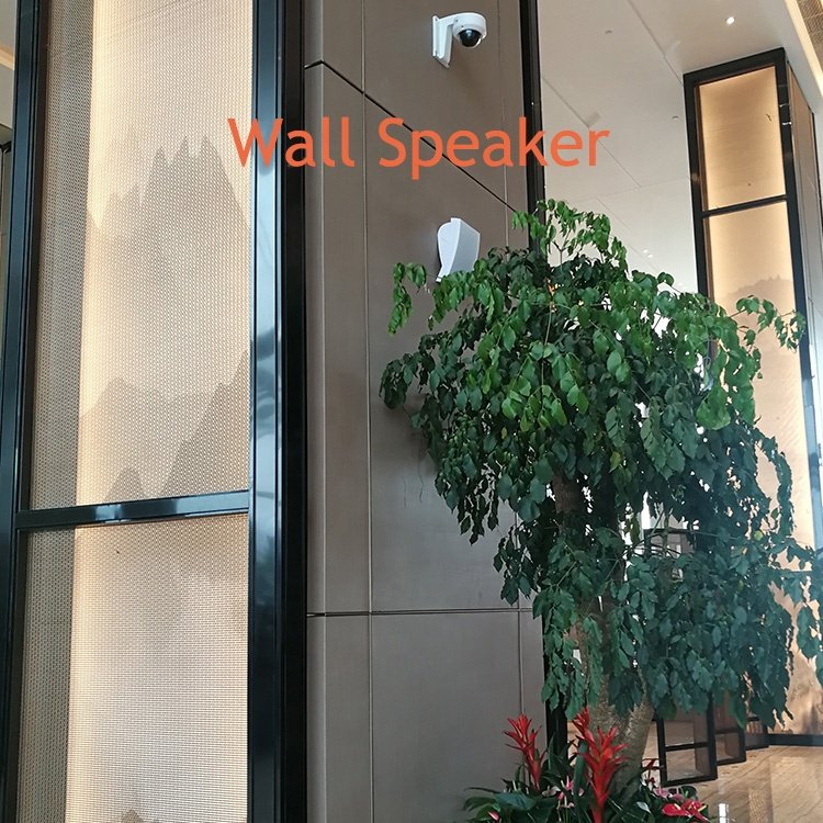 Thinuna WS-105 Wholesale high quality 10W 2-way commercial wall-mounted acoustic speakers PA system pro sound wall speaker