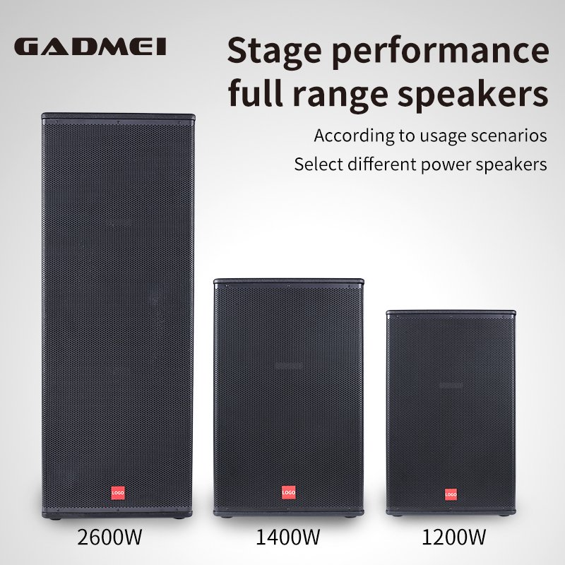 Big speakers outdoor dj party woofer speaker 12 inch 15 inch passive speakers audio system sound professional music