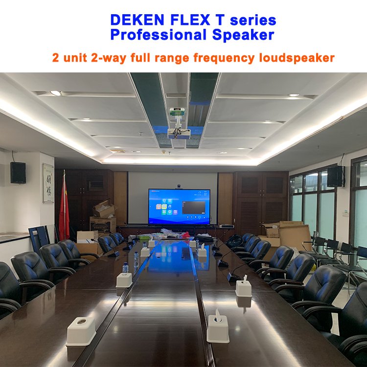 DEKEN FLEX T8 8 Inch 2 Way Outdoor Professional Audio Speakers Audio Sound System Passive Speaker Full Range Frequency Speakers