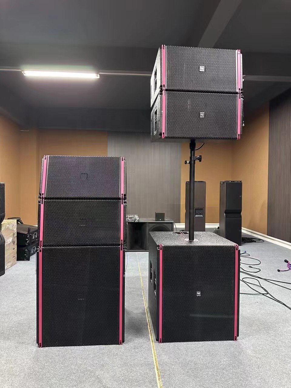 High Quality Professional Audio Single 12 inch Line Array Speaker Set Sound Equipment