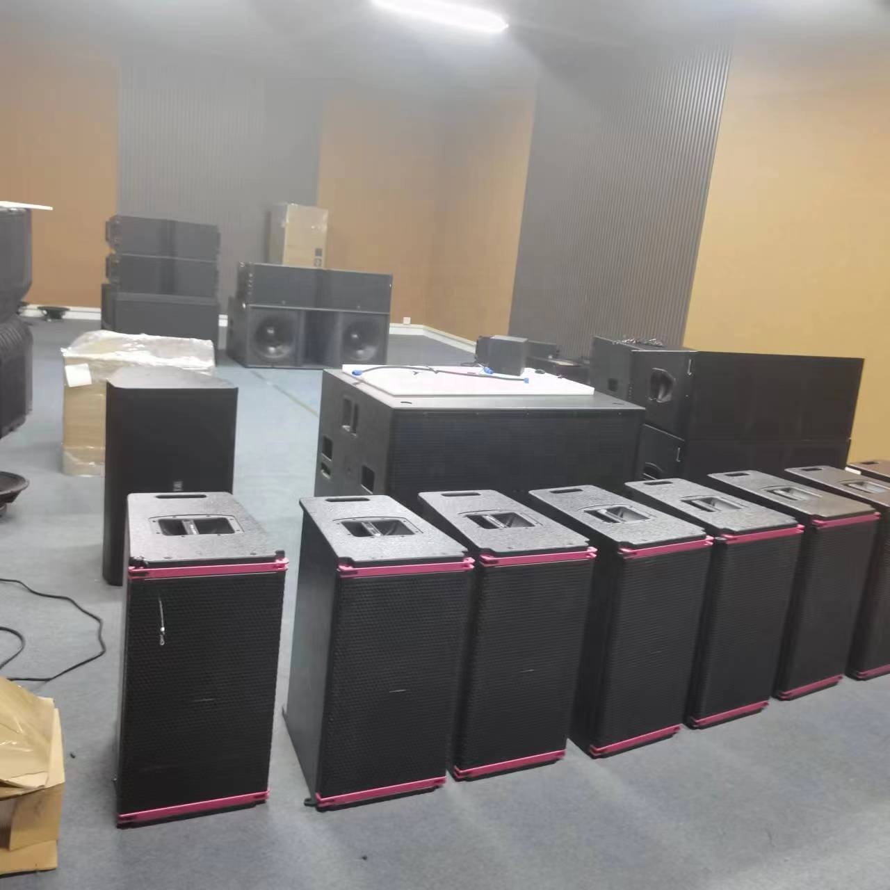 High Quality Professional Audio Single 12 inch Line Array Speaker Set Sound Equipment
