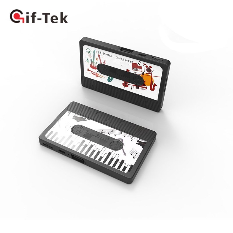 2024 Retro Tape-Style Mix Wireless Speaker with power Bank Customizable Double-Sided Logo for Promotional Gifts