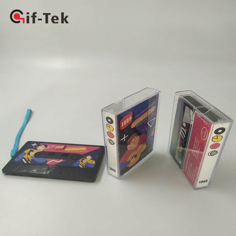 2024 Retro Tape-Style Mix Wireless Speaker with power Bank Customizable Double-Sided Logo for Promotional Gifts