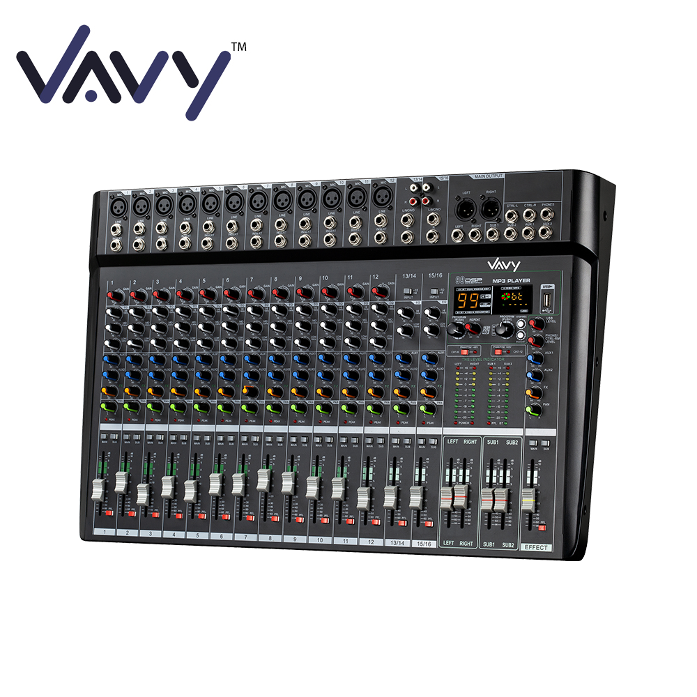 OEM digital audio console 16 channel mixer audio sound equipment