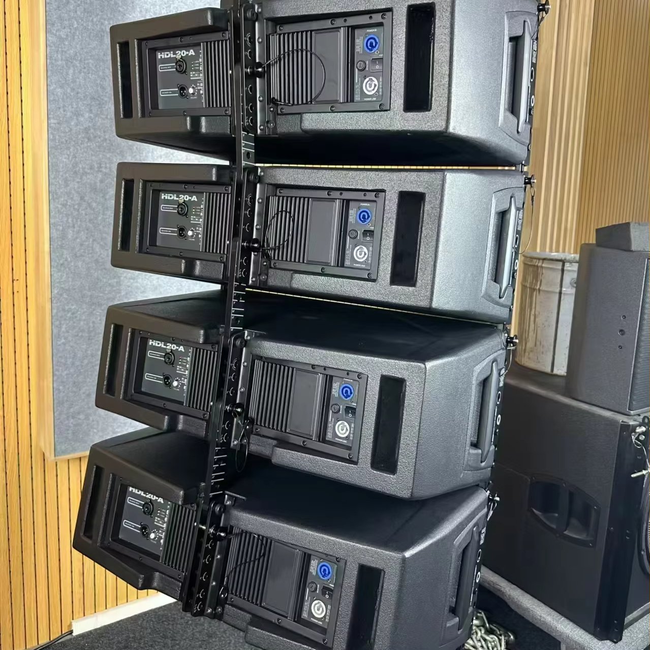 HDL20A 2 way classsic 10 inch active line array speaker system sound audio equipment speaker