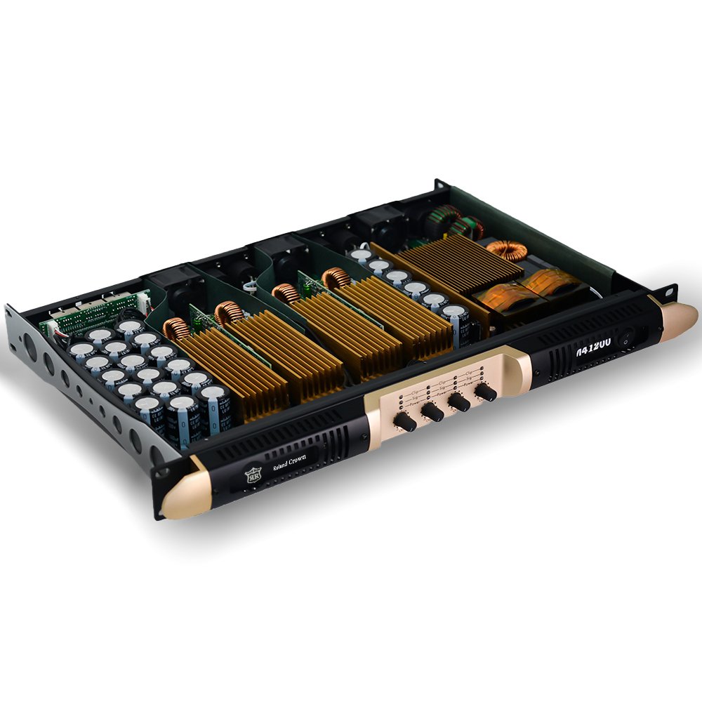 1U Manufacturer Hot-selling 4CH professional Hi-Fi-level digital (Class D) professional stage audio digital power amplifier