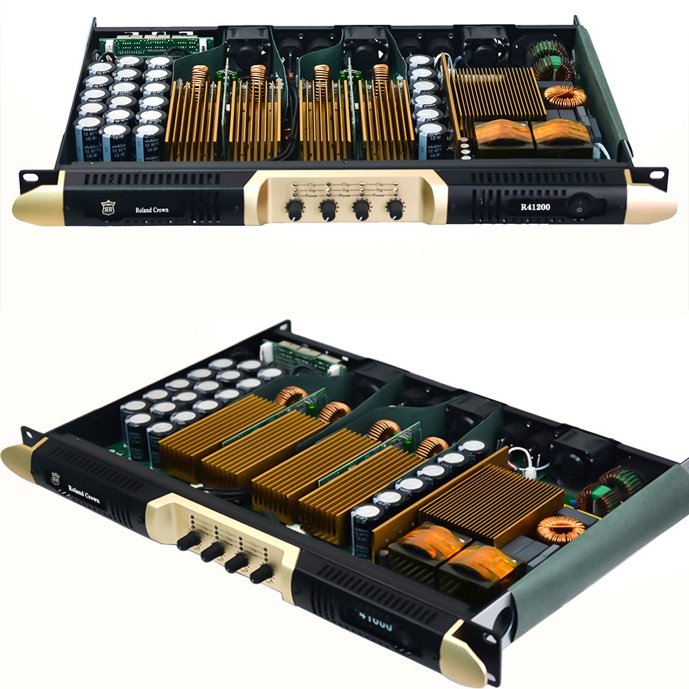 1U Manufacturer Hot-selling 4CH professional Hi-Fi-level digital (Class D) professional stage audio digital power amplifier