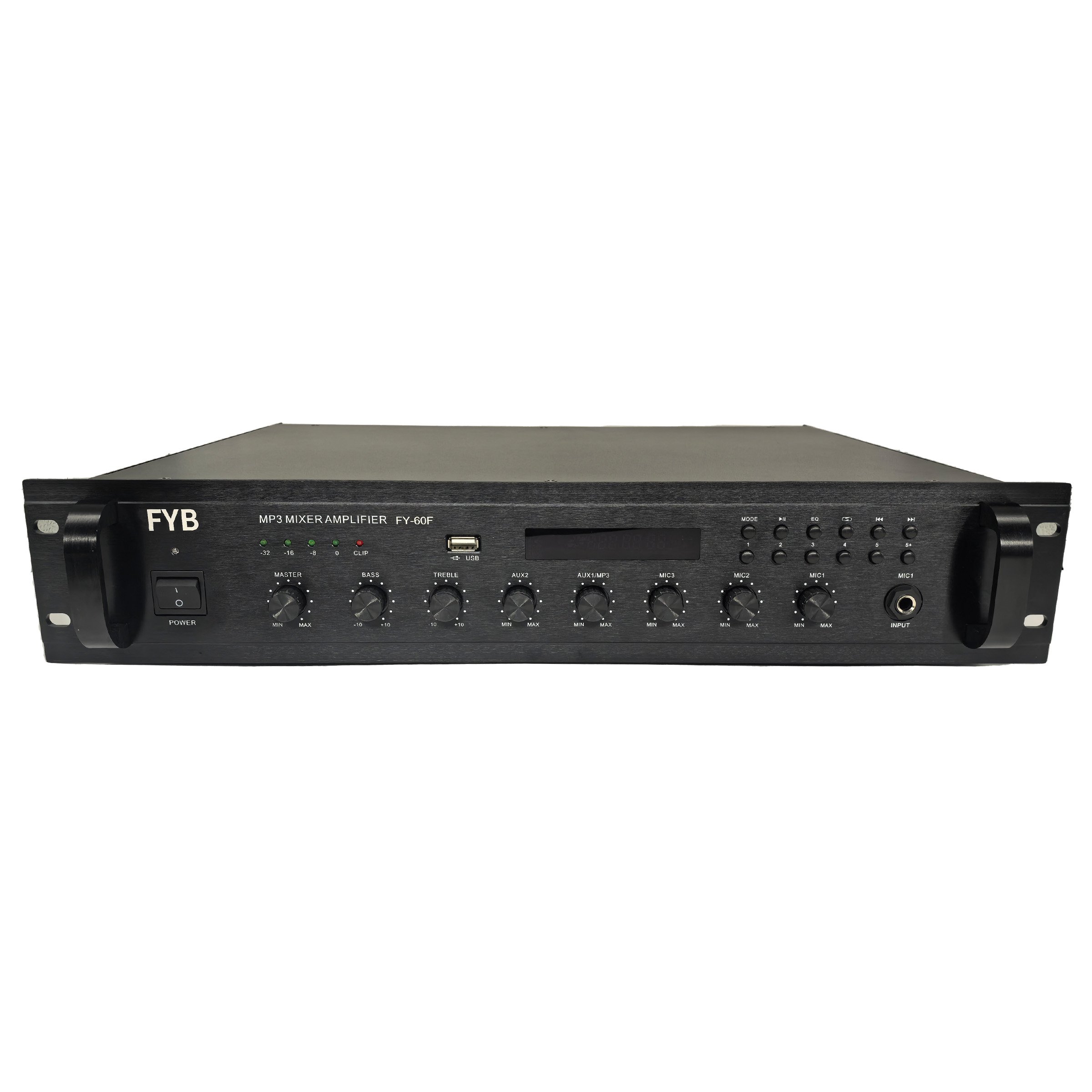 Professional sound device audio PA system mixer amplifier bluetooth MP3 USB music play for store shopping mall factory