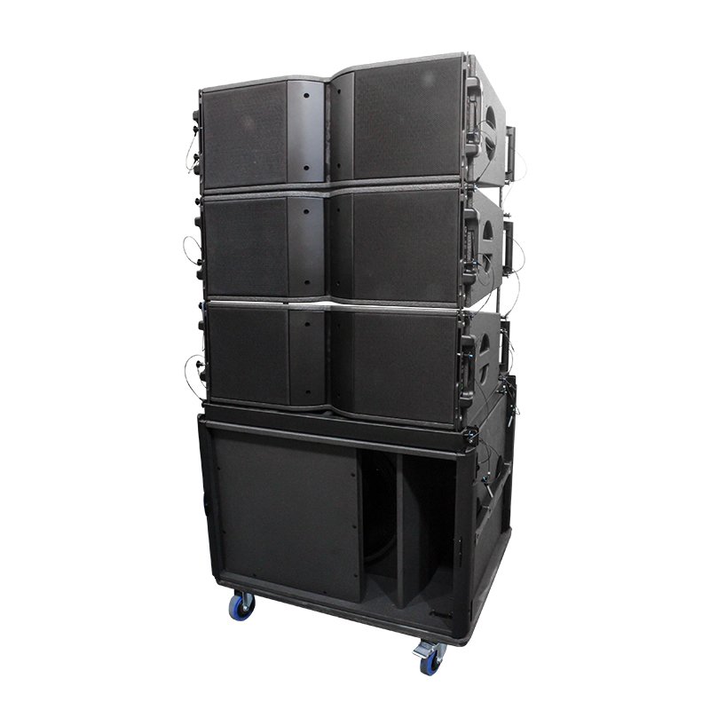 1+3 Audio Set Sounds System Ka210 Line Array With Ka18S Active 18 inch Subwoofer Powered Professional Active Pa Speaker System