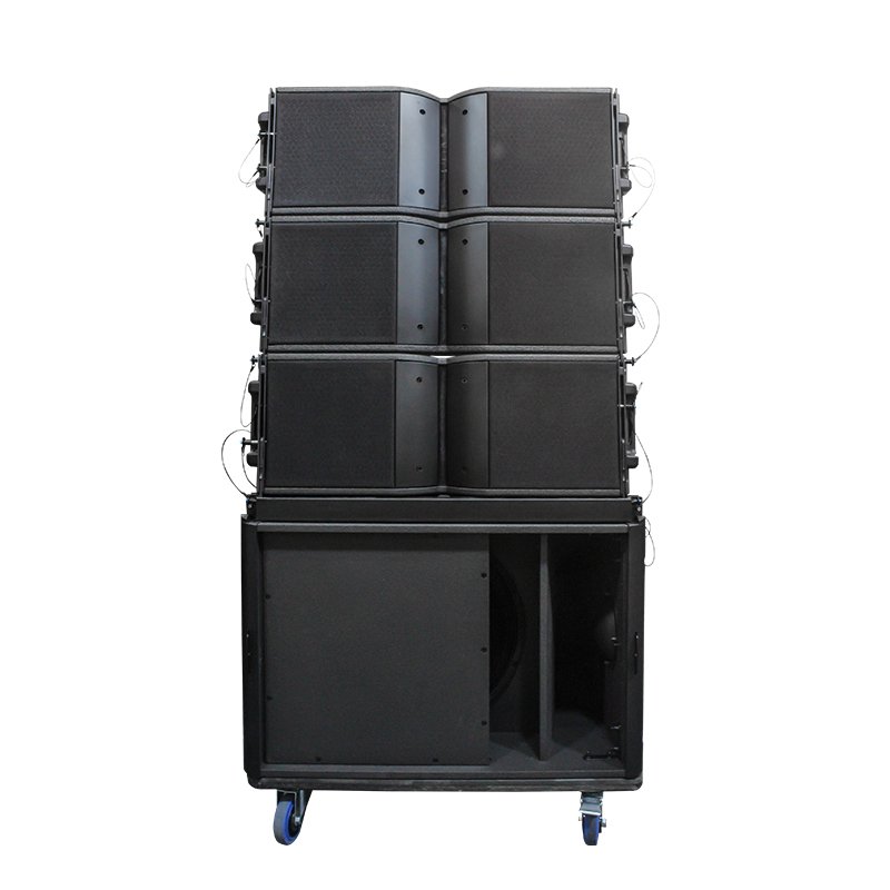 1+3 Audio Set Sounds System Ka210 Line Array With Ka18S Active 18 inch Subwoofer Powered Professional Active Pa Speaker System
