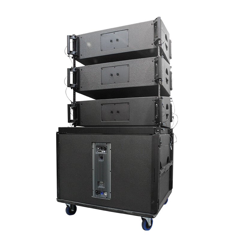 1+3 Audio Set Sounds System Ka210 Line Array With Ka18S Active 18 inch Subwoofer Powered Professional Active Pa Speaker System