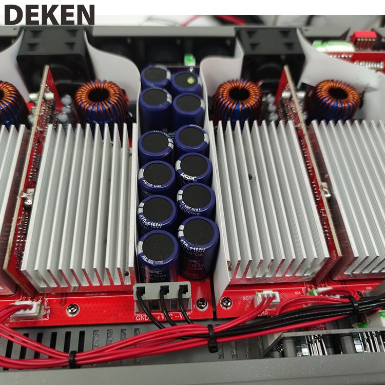 DEKEN DA-4200 New High Quality 8ohms 4 Channels Stage Master Power Amplifier Professional 200W Speakers Audio Amplifiers