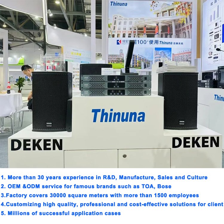 DEKEN DA-4200 New High Quality 8ohms 4 Channels Stage Master Power Amplifier Professional 200W Speakers Audio Amplifiers