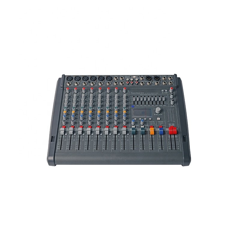 15 Hz to 70 kHz Small AMP Mixer PM600-3 Professional Digital Live Power Mixer for PARTY STATION CONCERT