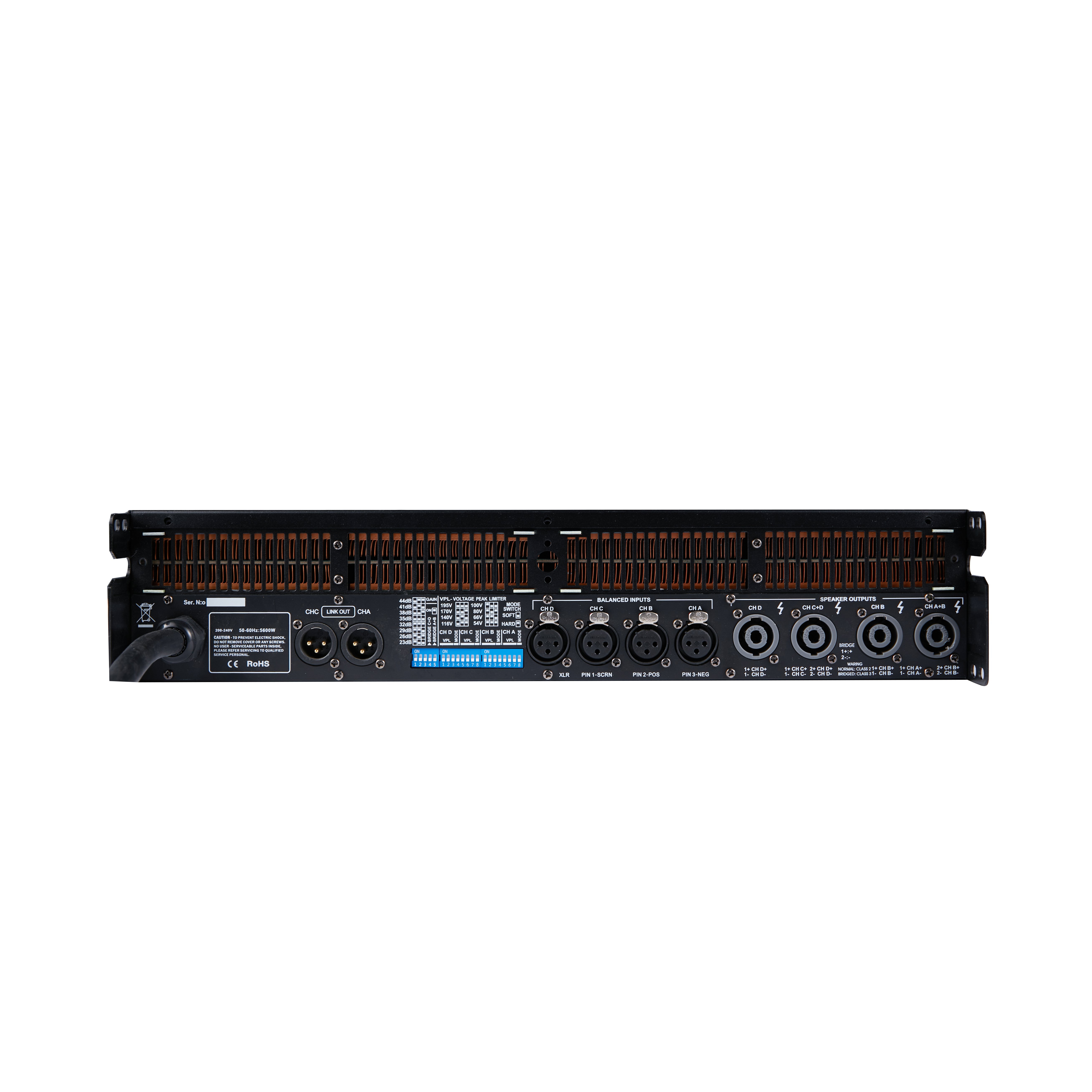 Hight Quality Audio 4 channel Power Amplifier Professional Power Subwoof FP20000Q Power Amplifier