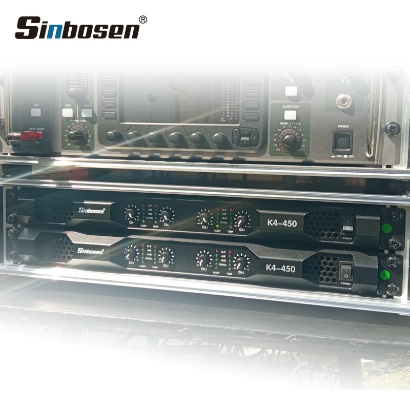 Buy Portable 4 Channel Class D Digital Good Price K4 450 Sound Audio Professional Digital Power Amplifier For Tweeter