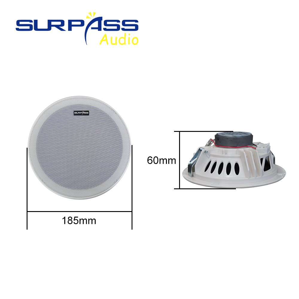 CR615 Surpass Audio Surround Sound Speakers System 6.5 inch Ceiling Loudspeakers 8Ohm Roof sound equipment/amplifiers/speaker