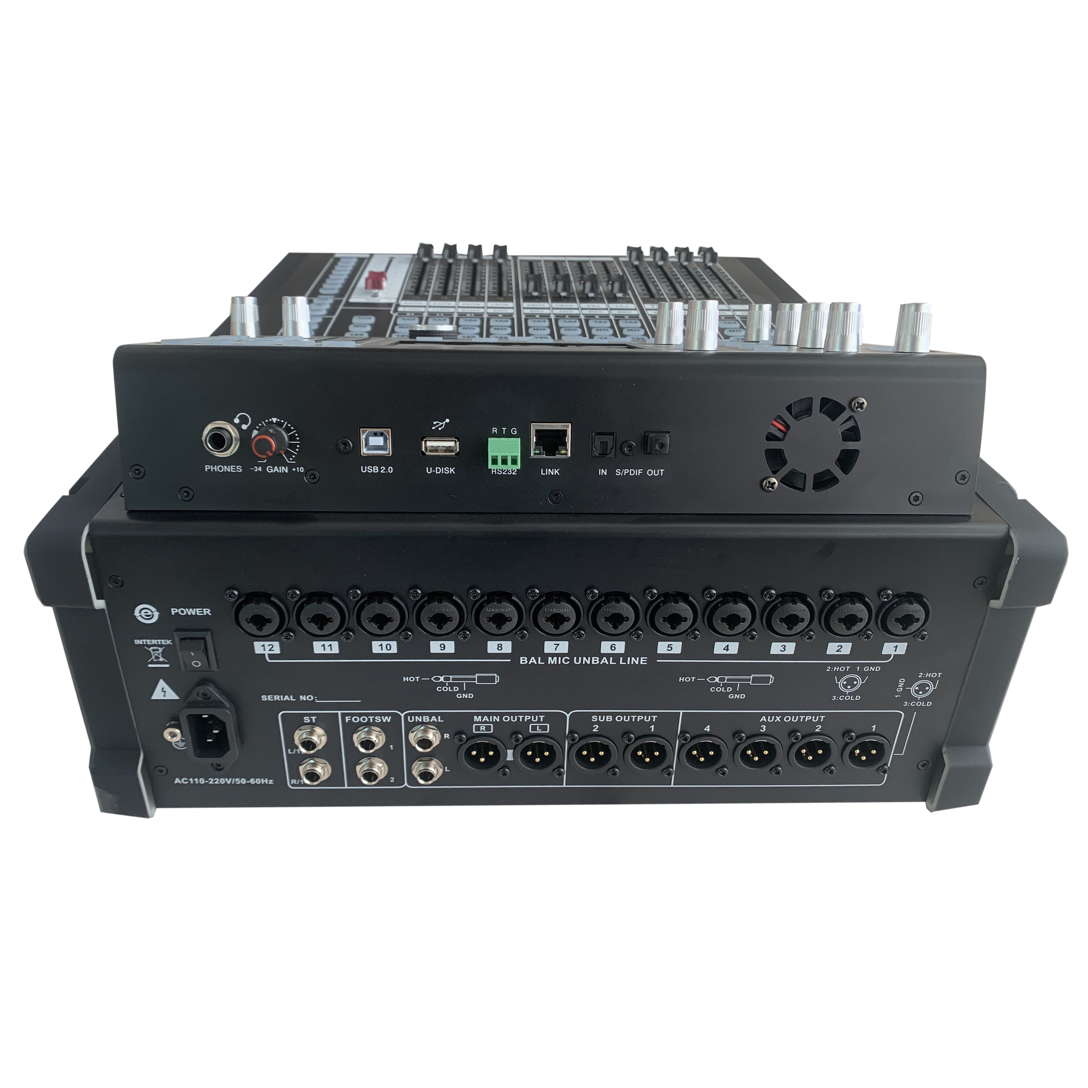 16 Channels Digital Mixer T16