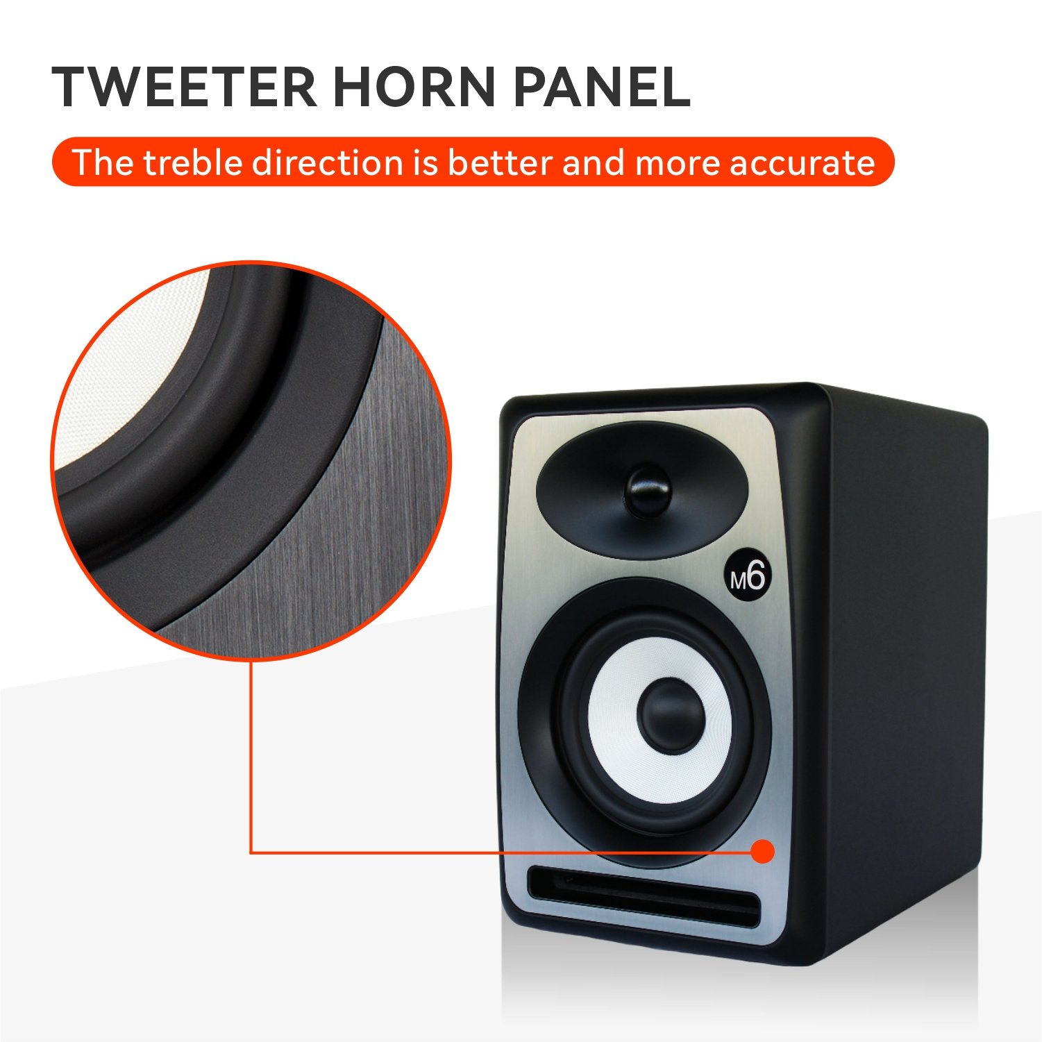 Chordio active studio monitor speaker Professional HIFI monitor speaker