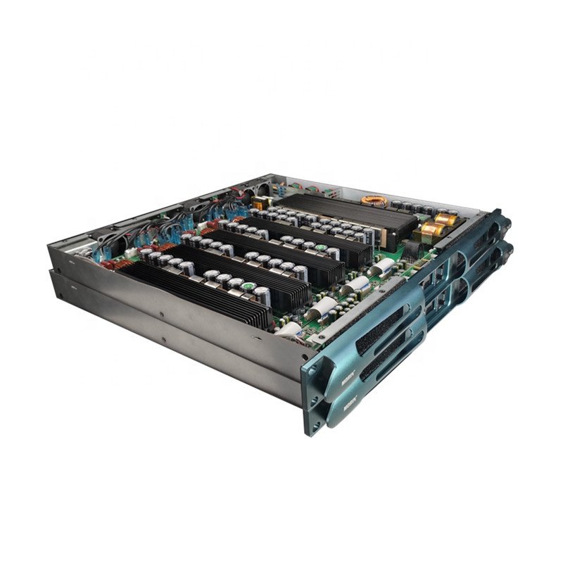 MORIN 2024 New Style High Power 4-Channel 4000W 1U Digital Class D Line Array Power Amplifiers