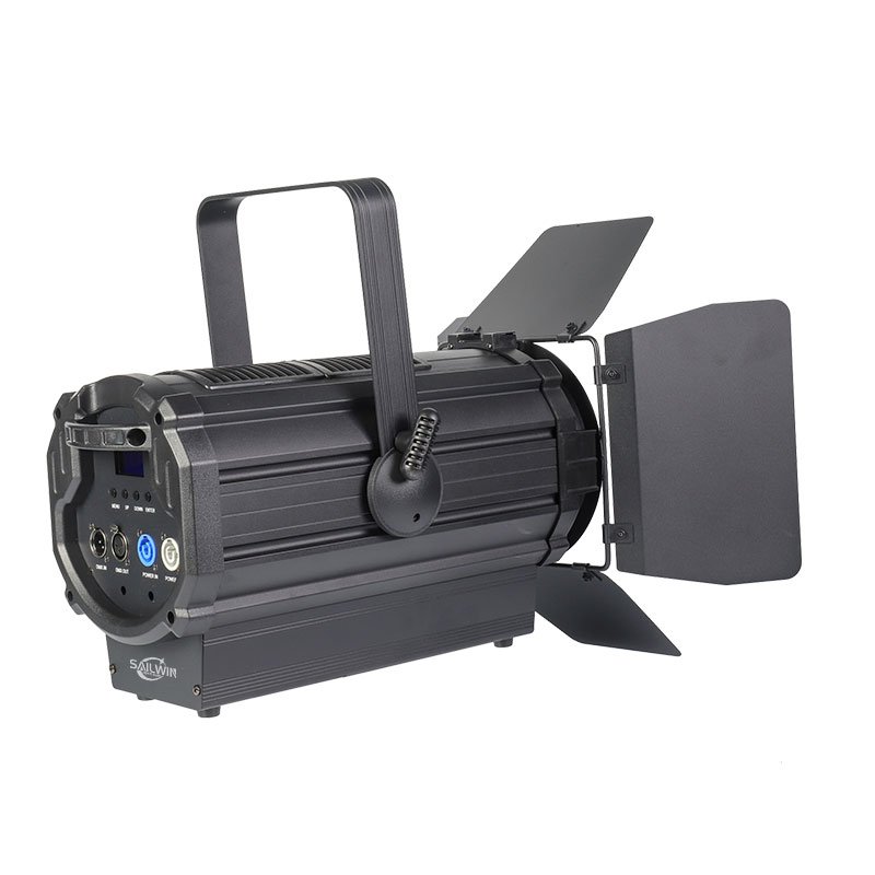 Sailwin SW-F200 LED profile light Adjusted Fresnel Spotlight 200w RGBW Zoom TV studio lighting stage lights